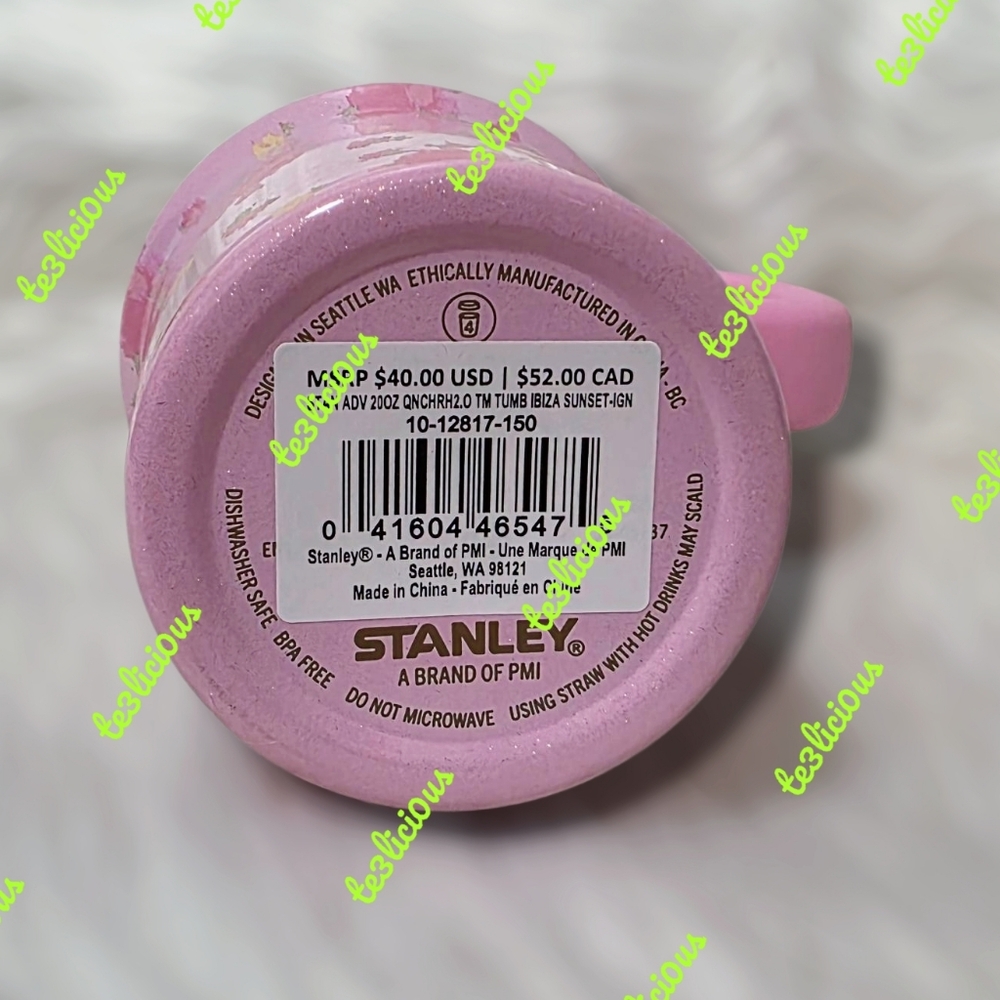 STANLEY x LOVE SHACK FANCY 20oz STAINLESS STEEL QUENCHER H2.0 FLOWSTATE TUMBLER - Picture 8 of 11